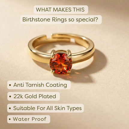Signature Birthstone Ring
