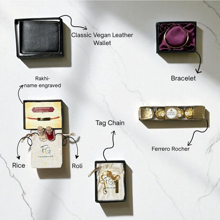 Best Raksha Bandhan Gift For Brother - Raksha Ka Reward Hamper Box