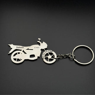 Personalised Bike Keychain | Hero Honda Splendor
