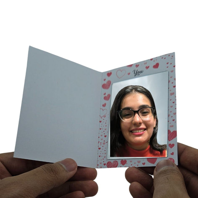 'Best Gift Is You' Mirror Card - Special Valentine's Day Gift
