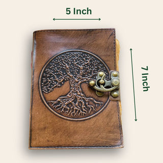 Secret Vintage Leather Diary