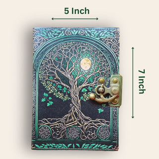 Secret Vintage Leather Diary