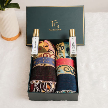 His & Her Premium Style Box – Stoles + Duo Perfumes