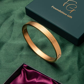 Weave Kada - Best Gold Kada For Men