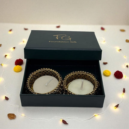 Aura Jyoti Diyas - Handmade Festival Lights - Foundation Gift