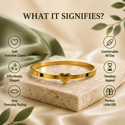 Belle Heart Bracelet - Foundation Gift