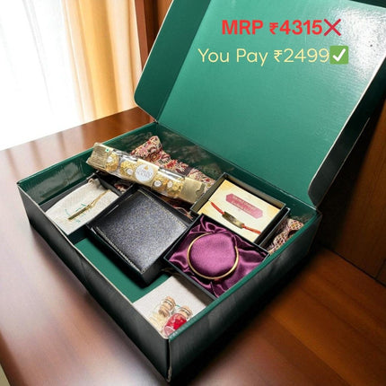 Best Raksha Bandhan Gift For Brother - Raksha Ka Reward Hamper Box - Foundation Gift