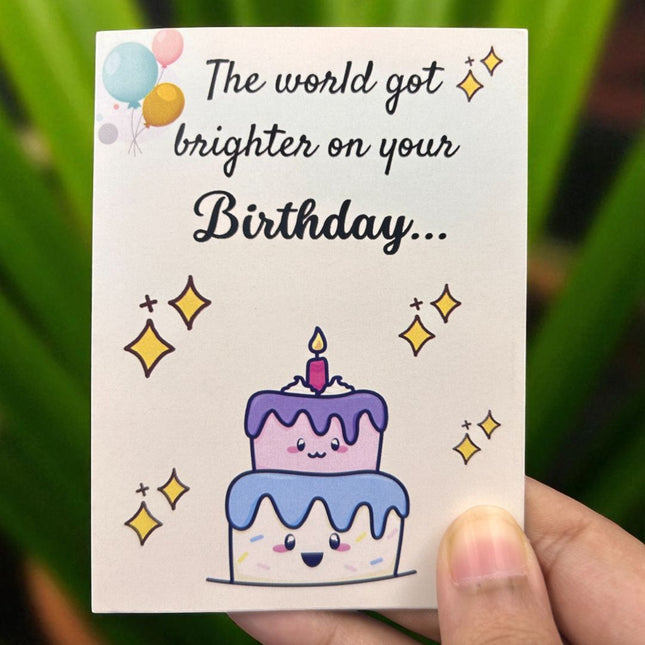 Birthday Gift Card: For Friends And Family - Foundation Gift