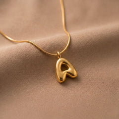 Bubble Initial Charm Necklace - Foundation Gift