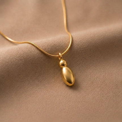 Bubble Initial Charm Necklace - Foundation Gift