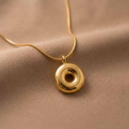 Bubble Initial Charm Necklace - Foundation Gift