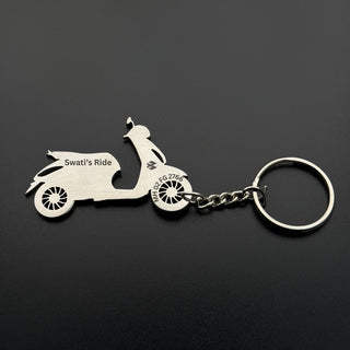Personalised Bike Keychain | Bajaj Chetak Electric