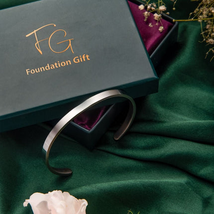Classic Silver Kada - Foundation Gift