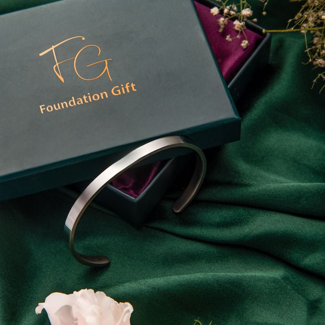 Classic Silver Kada - Foundation Gift