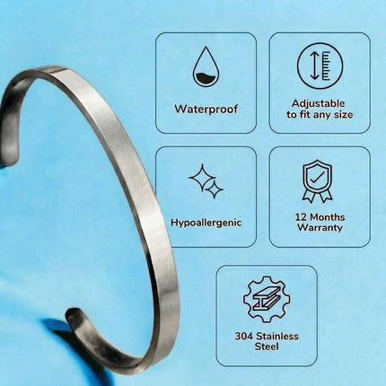 Classic Silver Kada - Foundation Gift