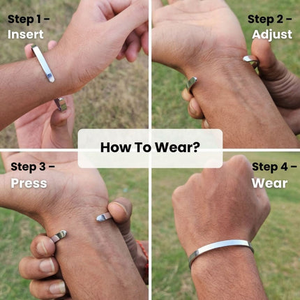 Classic Silver Kada - Foundation Gift
