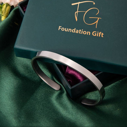 Classic Silver Kada - Foundation Gift