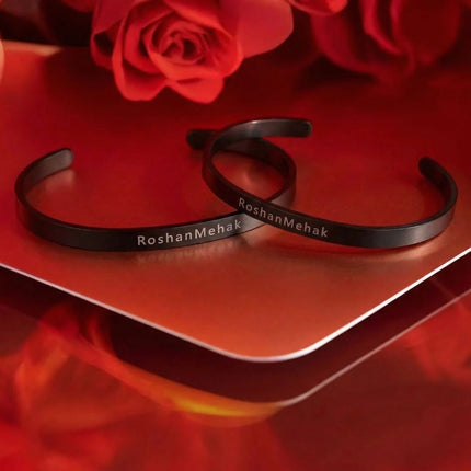 Couple Black Bracelet – Classic Combo - Foundation Gift