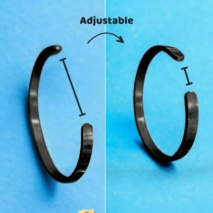 Couple Black Bracelet – Classic Combo - Foundation Gift