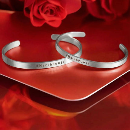 Couple Silver Bracelet – Special Combo - Foundation Gift