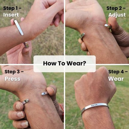 Couple Silver Bracelet – Special Combo - Foundation Gift