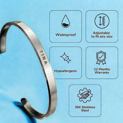 Couple Silver Bracelet – Special Combo - Foundation Gift