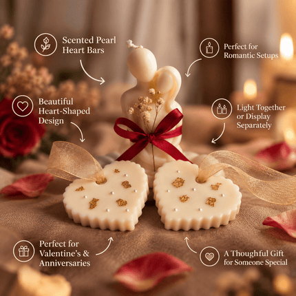 Couple Vanilla Scented Candle - Foundation Gift