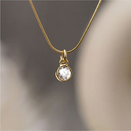 Dainty Birthstone Necklace - Best Birthday Gift For Her - Foundation Gift