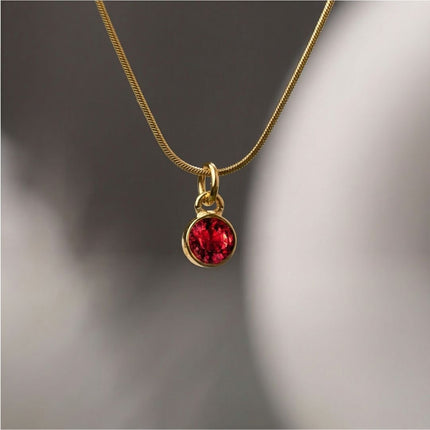 Dainty Birthstone Necklace - Best Birthday Gift For Her - Foundation Gift