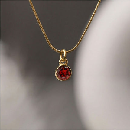 Dainty Birthstone Necklace - Best Birthday Gift For Her - Foundation Gift
