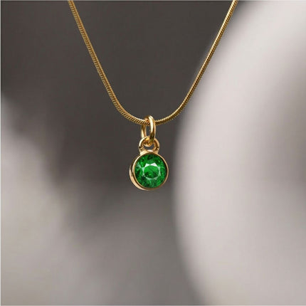 Dainty Birthstone Necklace - Best Birthday Gift For Her - Foundation Gift
