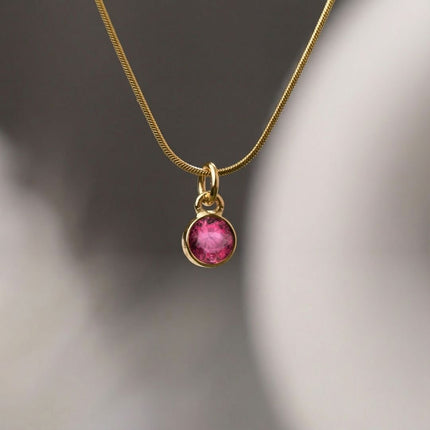 Dainty Birthstone Necklace - Best Birthday Gift For Her - Foundation Gift
