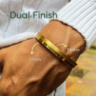 Dual Finish Bracelet | New Launch - Foundation Gift