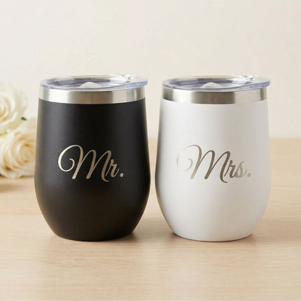 Everyday Mr & Mrs Combo – Bracelet + Tumblers Gift Set - Foundation Gift