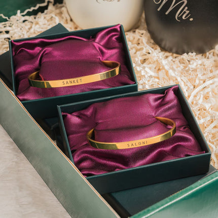 Everyday Mr & Mrs Combo – Bracelet + Tumblers Gift Set - Foundation Gift