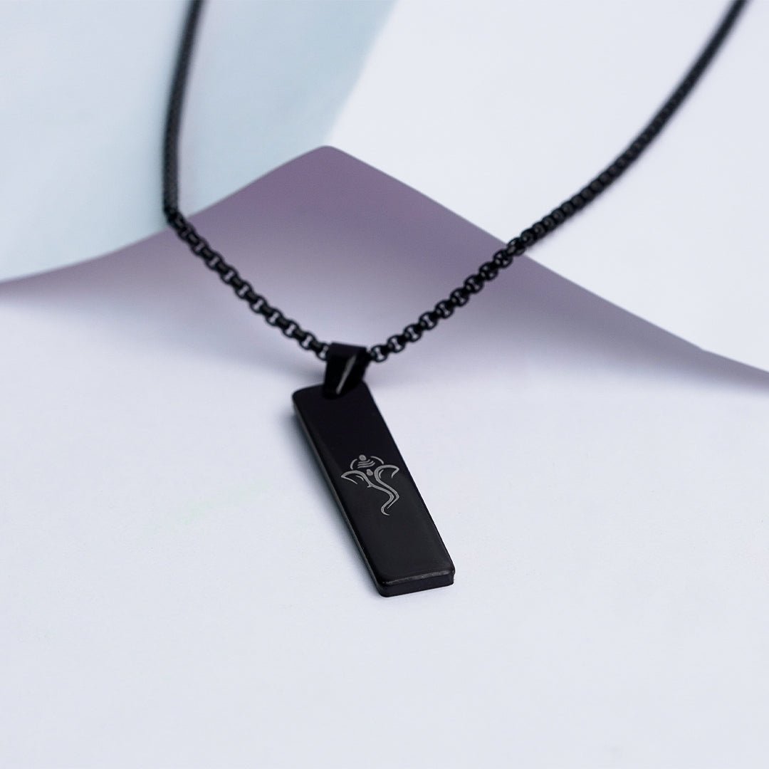 Ganpati Bappa Tag Necklace