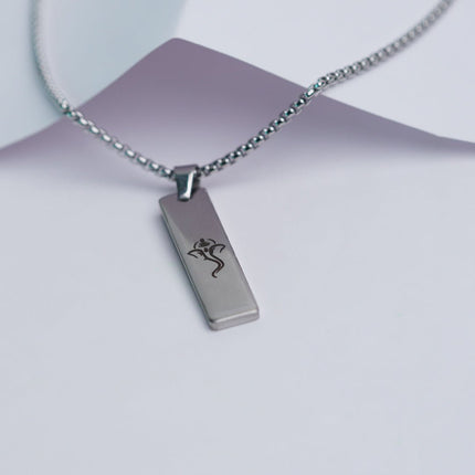 Ganpati Bappa Tag Neckchain | For Men - Foundation Gift