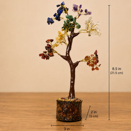 Harmony Tree – 7 Chakra Healing Crystal Tree - Foundation Gift
