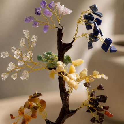 Harmony Tree – 7 Chakra Healing Crystal Tree - Foundation Gift