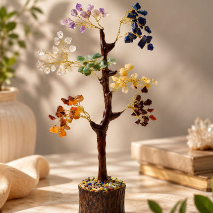 Harmony Tree – 7 Chakra Healing Crystal Tree - Foundation Gift