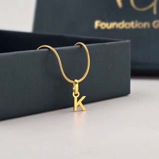 Initial Letter Necklace - Special Offer - Foundation Gift