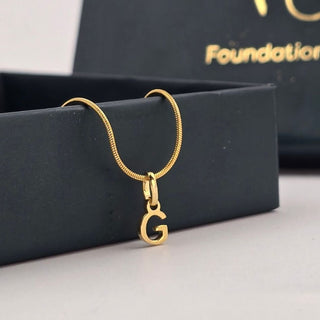 Initial Letter Necklace - Special Offer - Foundation Gift