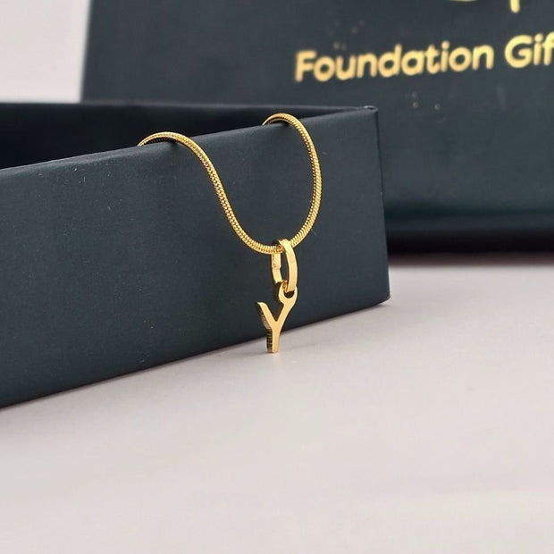 Initial Letter Necklace - Special Offer - Foundation Gift