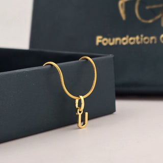Initial Letter Necklace - Special Offer - Foundation Gift