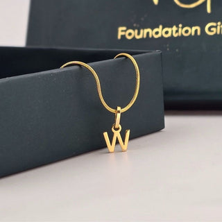 Initial Letter Necklace - Special Offer - Foundation Gift