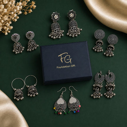 Jhumka & Snake Anklet Gift Set - Foundation Gift