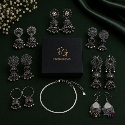Jhumka & Snake Anklet Gift Set - Foundation Gift