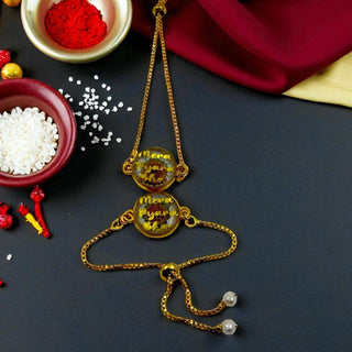 Mera Pyara Bhai Rakhi - Handmade Resin Gift - Foundation Gift