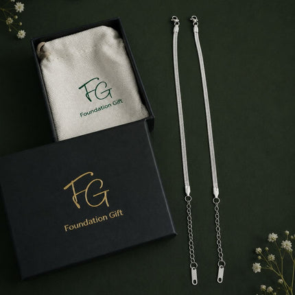 Minimal Snake Chain Anklet - Foundation Gift