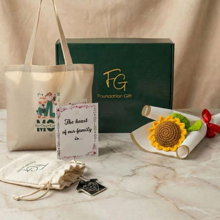 Mom Gift Hamper: 3 Heartfelt Sets - Foundation Gift